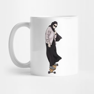 Skateboard hijabi Mug